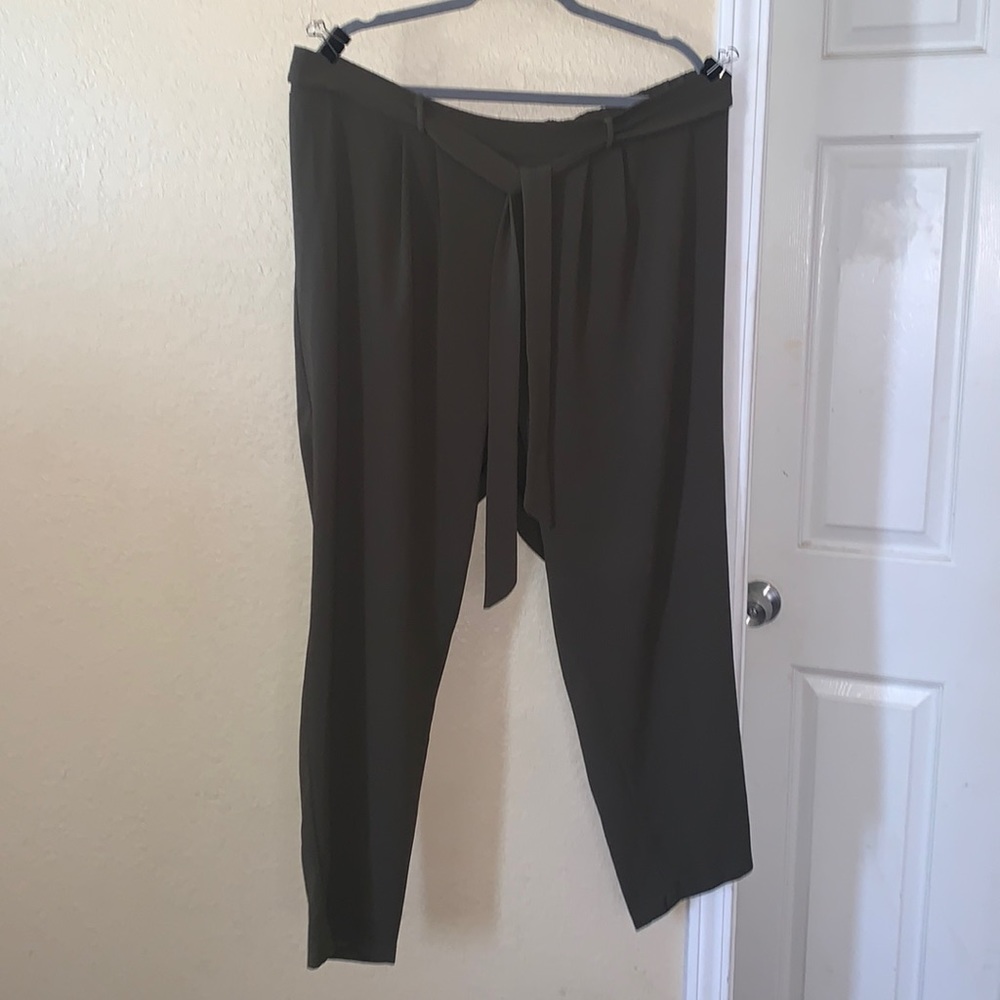 Green Belted Slacks